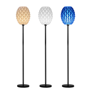 New fashion 3D printing stand floor lamp for hotel
